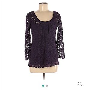 Diane Von Furstenberg Lace Top